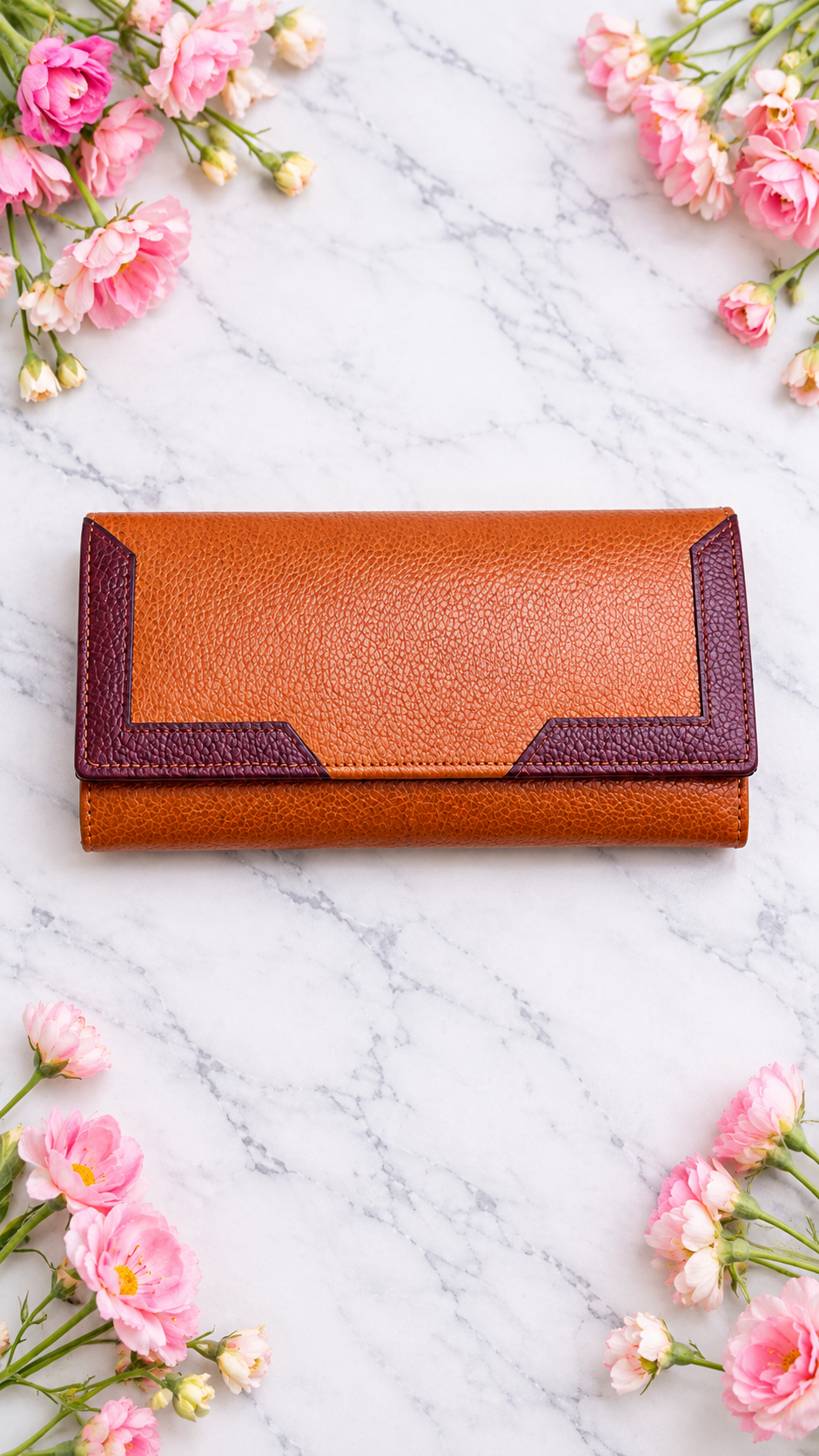 leather purse