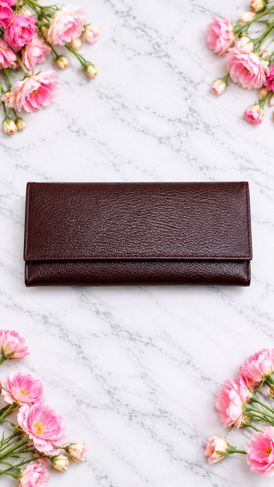 leather purse