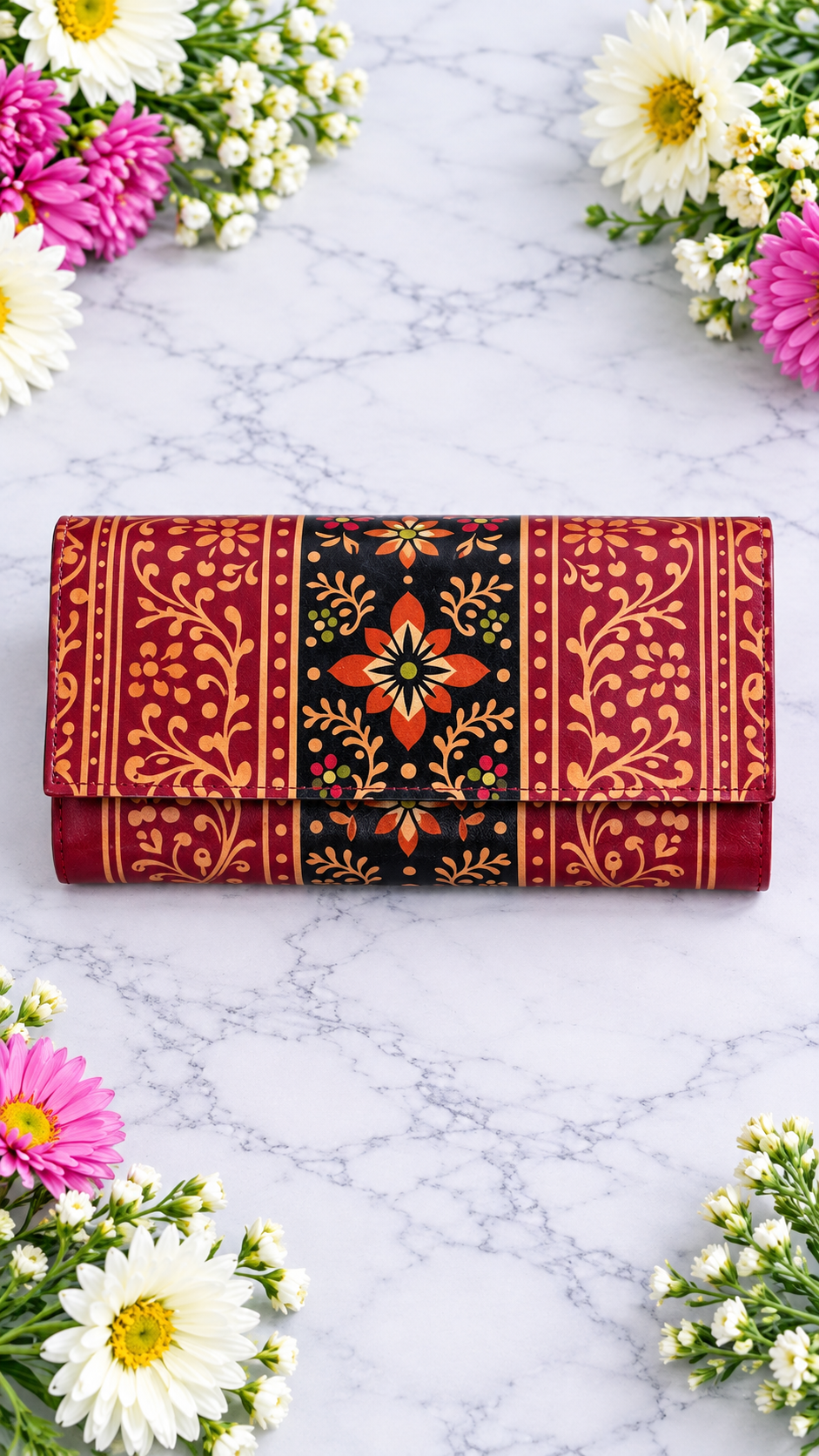 leather purse