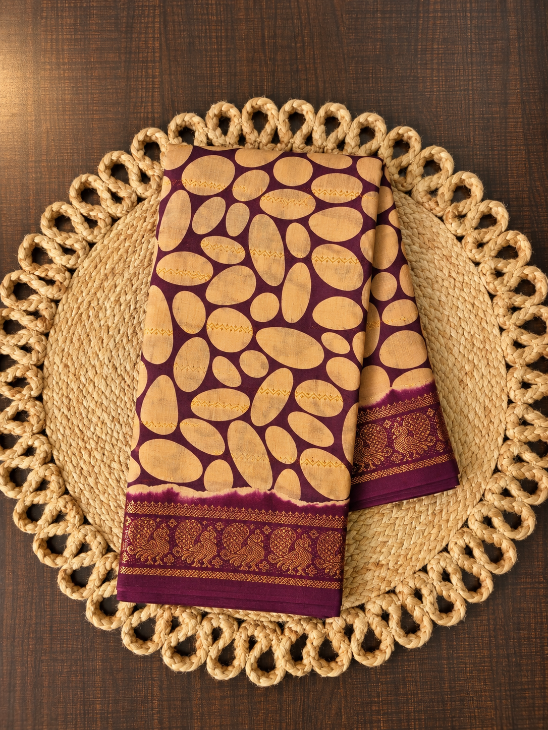 Cotton saree