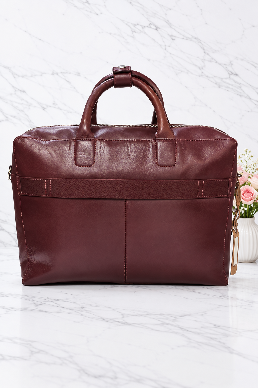 leather laptop bag